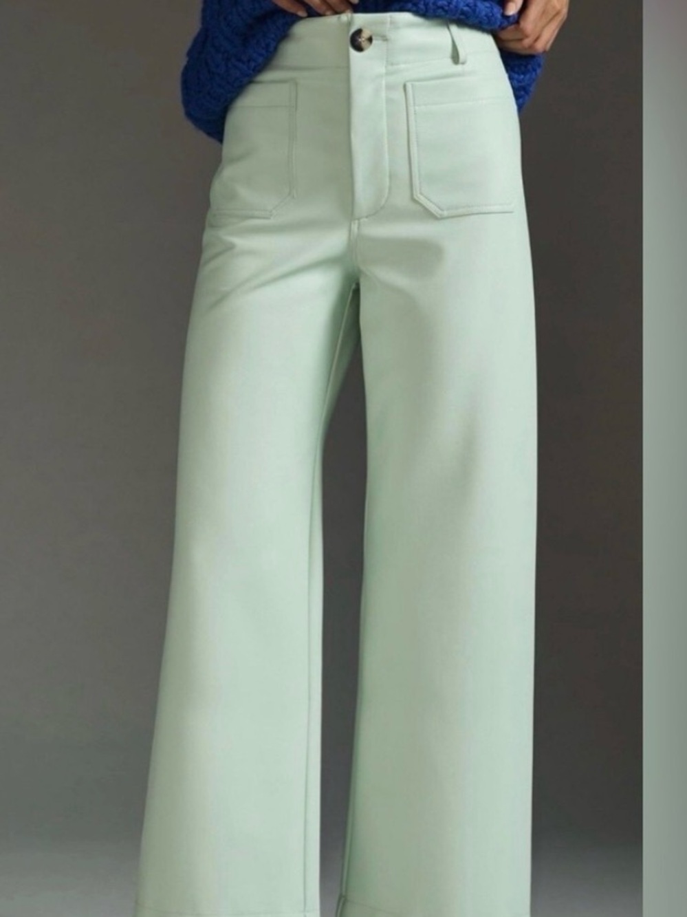 Anthropologie Maeve The Colette Mint Green Pants sz27